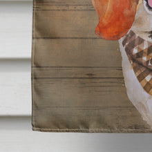 Load image into Gallery viewer, Basset Hound Country Dog Flag Canvas House Size CK6280CHF