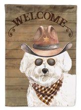 Load image into Gallery viewer, Bichon Fris� #2 Country Dog Flag Canvas House Size CK6287CHF