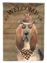 Load image into Gallery viewer, Bloodhound Country Dog Flag Canvas House Size CK6290CHF