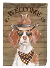 Load image into Gallery viewer, Brittany Country Dog Flag Canvas House Size CK6294CHF