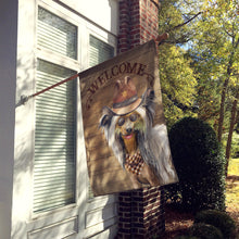 Load image into Gallery viewer, Chinese Crested Country Dog Flag Canvas House Size CK6306CHF
