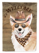 Load image into Gallery viewer, Corgi Country Dog Flag Canvas House Size CK6310CHF