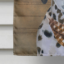 Load image into Gallery viewer, Dalmatian Puppy Country Dog Flag Canvas House Size CK6312CHF