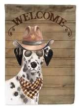 Load image into Gallery viewer, Dalmatian Country Dog Flag Canvas House Size CK6313CHF