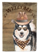 Load image into Gallery viewer, Alaskan Malamute Country Dog Flag Canvas House Size CK6317CHF