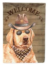 Load image into Gallery viewer, Labrador Retriever Country Dog Flag Canvas House Size CK6323CHF