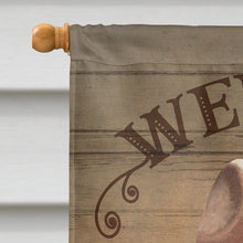 Load image into Gallery viewer, Goldendoodle Country Dog Flag Canvas House Size CK6332CHF