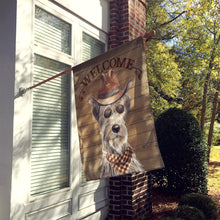 Load image into Gallery viewer, Irish Wolfhound Country Dog Flag Canvas House Size CK6335CHF