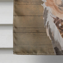 Load image into Gallery viewer, Longhaired Chihuahua Country Dog Flag Canvas House Size CK6340CHF