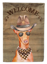Load image into Gallery viewer, Pharaoh Dog Country Dog Flag Canvas House Size CK6347CHF