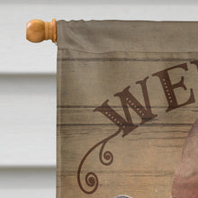Load image into Gallery viewer, Pomeranian Spitz Country Dog Flag Canvas House Size CK6348CHF