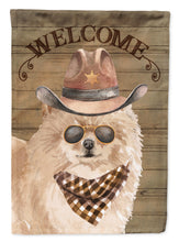 Load image into Gallery viewer, Pomeranian #2 Country Dog Flag Canvas House Size CK6349CHF