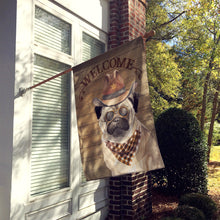 Load image into Gallery viewer, Pug #2 Country Dog Flag Canvas House Size CK6352CHF