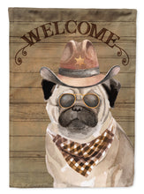 Load image into Gallery viewer, Pug #2 Country Dog Flag Canvas House Size CK6352CHF