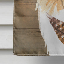 Load image into Gallery viewer, Rough Collie Country Dog Flag Canvas House Size CK6354CHF