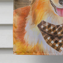 Load image into Gallery viewer, Sheltie Shetland Sheepdog Country Dog Flag Canvas House Size CK6359CHF