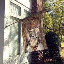 Load image into Gallery viewer, Shih Tzu #2 Country Dog Flag Canvas House Size CK6362CHF