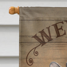 Load image into Gallery viewer, Weimaraner Country Dog Flag Canvas House Size CK6372CHF