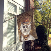 Load image into Gallery viewer, West Highland White Terrier Country Dog Flag Canvas House Size CK6375CHF