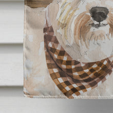 Load image into Gallery viewer, Wheaten Terrier Country Dog Flag Canvas House Size CK6376CHF