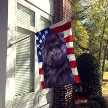 Load image into Gallery viewer, Affenpinscher American Flag Flag Canvas House Size CK6382CHF