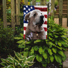 Load image into Gallery viewer, Akbash American Flag Garden Flag - Outdoor Decorative Yard Flag CK6386GF