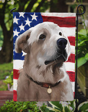 Load image into Gallery viewer, Akbash American Flag Garden Flag - Outdoor Decorative Yard Flag CK6386GF