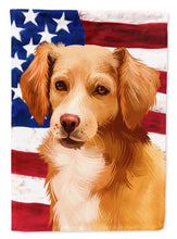 Load image into Gallery viewer, Alopekis Dog American Flag Garden Flag - Outdoor Decorative Yard Flag CK6391GF