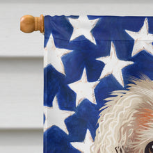 Load image into Gallery viewer, American Cocker Spaniel American Flag Flag Canvas House Size CK6396CHF