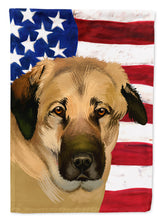 Load image into Gallery viewer, Anatolian Shepherd Dog American Flag Garden Flag - Outdoor Decorative Yard Flag CK6403GF