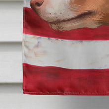 Load image into Gallery viewer, Andalusian Hound Dog American Flag Flag Canvas House Size CK6404CHF