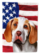 Load image into Gallery viewer, Ariege Pointer Dog American Flag Garden Flag - Outdoor Decorative Yard Flag CK6406GF
