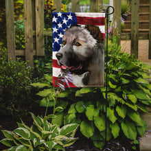 Load image into Gallery viewer, Armenian Gamper Dog American Flag Garden Flag - Outdoor Decorative Yard Flag CK6408GF