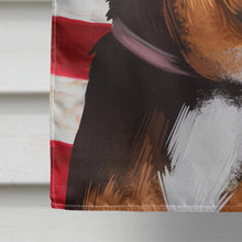 Load image into Gallery viewer, Austrian Black and Tan Hound American Flag Flag Canvas House Size CK6414CHF