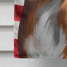 Load image into Gallery viewer, Azawakh Hound American Flag Flag Canvas House Size CK6416CHF