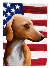Load image into Gallery viewer, Azawakh Hound American Flag Flag Canvas House Size CK6416CHF