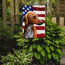 Load image into Gallery viewer, Azawakh Hound American Flag Garden Flag - Outdoor Decorative Yard Flag CK6416GF