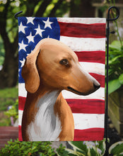 Load image into Gallery viewer, Azawakh Hound American Flag Garden Flag - Outdoor Decorative Yard Flag CK6416GF