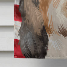Load image into Gallery viewer, Grand Basset Griffon Vendeen American Flag Flag Canvas House Size CK6419CHF