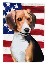 Load image into Gallery viewer, Beagle American Flag Flag Canvas House Size CK6421CHF