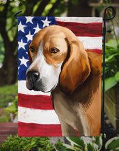 Load image into Gallery viewer, Beagle-Harrier American Flag Garden Flag - Outdoor Decorative Yard Flag CK6422GF
