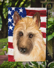Load image into Gallery viewer, Belgian Laekenois American Flag Garden Flag - Outdoor Decorative Yard Flag CK6427GF
