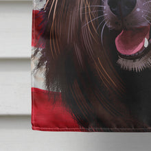 Load image into Gallery viewer, Belgian Tervuren American Flag Flag Canvas House Size CK6429CHF