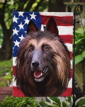 Load image into Gallery viewer, Belgian Tervuren American Flag Garden Flag - Outdoor Decorative Yard Flag CK6429GF