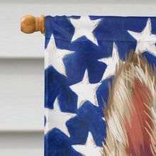 Load image into Gallery viewer, Berger Picard Dog American Flag Flag Canvas House Size CK6432CHF