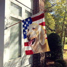 Load image into Gallery viewer, Billy Dog American Flag Flag Canvas House Size CK6435CHF