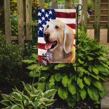 Load image into Gallery viewer, Billy Dog American Flag Garden Flag - Outdoor Decorative Yard Flag CK6435GF