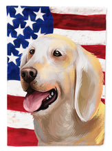Load image into Gallery viewer, Billy Dog American Flag Garden Flag - Outdoor Decorative Yard Flag CK6435GF