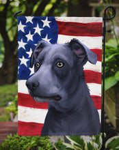 Load image into Gallery viewer, Blue Lacy Dog American Flag Garden Flag - Outdoor Decorative Yard Flag CK6442GF