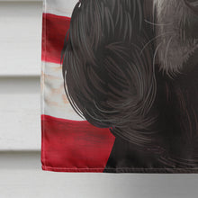 Load image into Gallery viewer, Blue Picardy Spaniel American Flag Flag Canvas House Size CK6443CHF